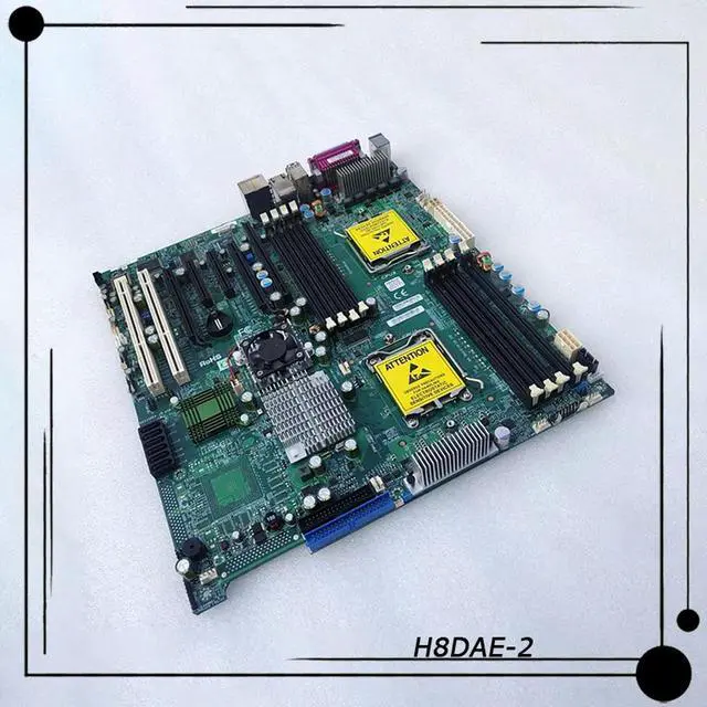 Alt view image 2 of 3 - H8DAE-2 For Dual-way Opteron 1207-pin High-performance SLI Gaming Workstation Motherboard DDR2 Test