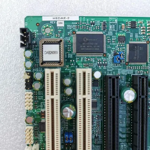 Alt view image 3 of 3 - H8DAE-2 For Dual-way Opteron 1207-pin High-performance SLI Gaming Workstation Motherboard DDR2 Test