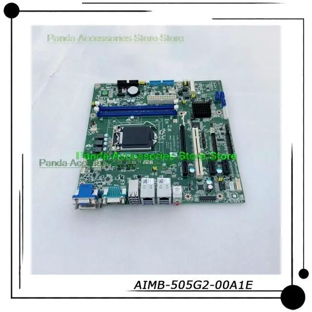 Alt view image 2 of 3 - Bulk Package AIMB-505 AIMB-505G2-00A1E Industrial Control Motherboard Dual Ethernet Ports Support 6/7th CPU AIMB-505G2