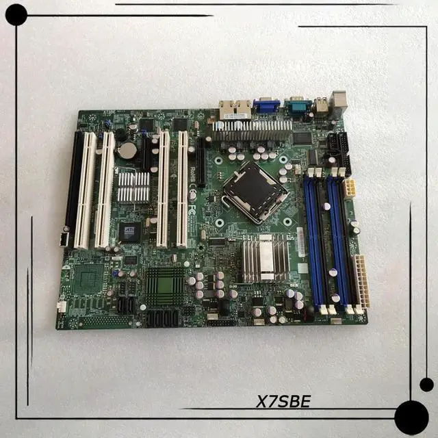 Alt view image 3 of 3 - X7SBE For Single-channel 775-pin Server Industrial Control Equipment Motherboard 3210 Chipset Tested