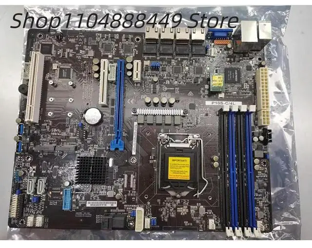 Alt view image 2 of 3 - P10S-C/4L Server motherboard
