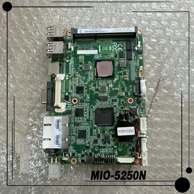 Alt view image 3 of 3 - For Advantech MIO-5250 REV.A1 3.5 "N2600 Industrial Motherboard MIO-5250N