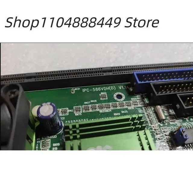 Alt view image 3 of 3 - IPC-586VDH(D) V1.1A industrial equipment motherboard