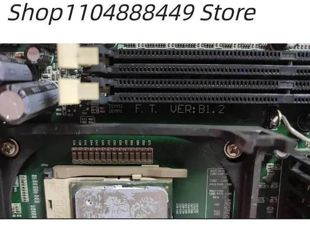 Alt view image 3 of 3 - F.T. VER:B1.2 industrial control motherboard