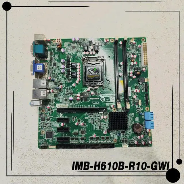 Alt view image 2 of 2 - IMB-H610B-R10-GWI For IEI Electrical Computer Motherboard IMB-H610B-R10