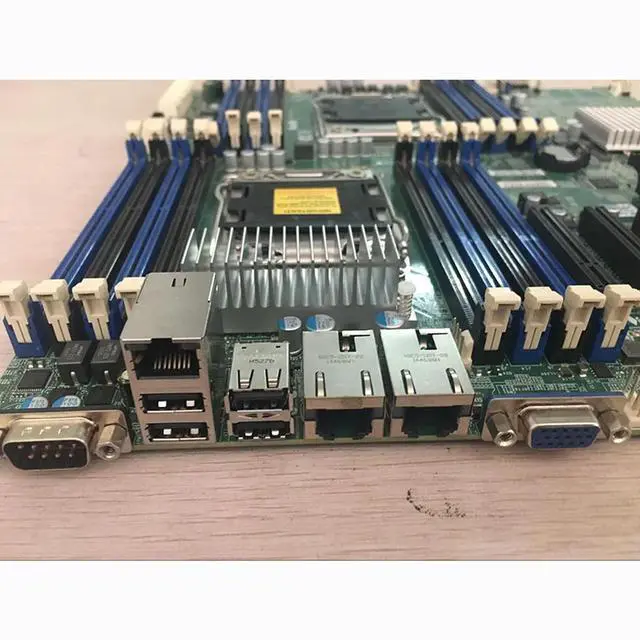 Alt view image 3 of 3 - X9DRH-iF For Two-way Server E-ATX Motherboard LGA 2011 C602 DDR3 Xeon E5-2600 and E5-2600 v2 family PCI-E 3.0