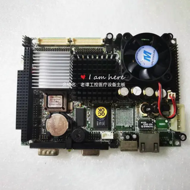 Alt view image 3 of 3 - Job ECM-3610 Rev.A1 industrial control motherboard ROBO-513-E6