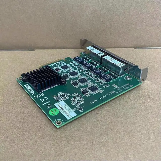 Alt view image 2 of 3 - Ethernet Expansion Card PCE-GIGE4-00A1 PCE-GIGE4