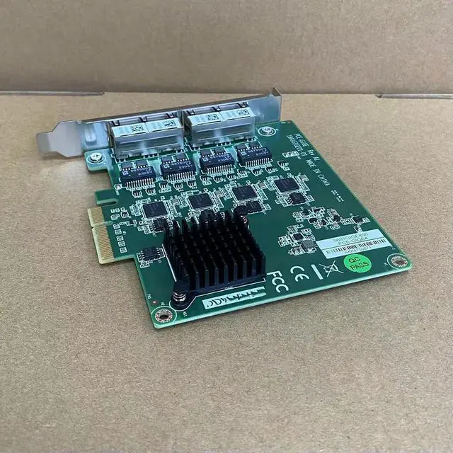 Alt view image 3 of 3 - Ethernet Expansion Card PCE-GIGE4-00A1 PCE-GIGE4