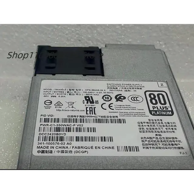 Alt view image 2 of 2 - PWR-C1-350WAC-P Power Supply