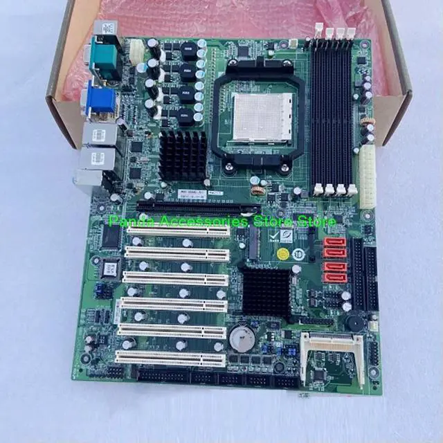 Alt view image 3 of 3 - job Industrial Computer Motherboard 6 PCI IMBA-690AM2-R11