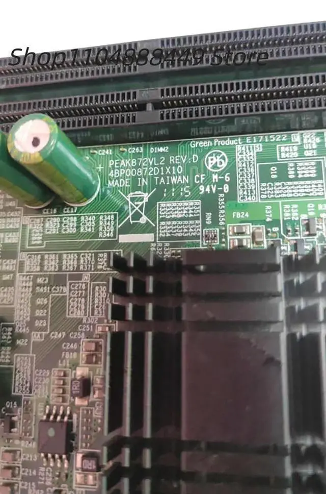 Alt view image 2 of 3 - PEAK872VL2 industrial control motherboard