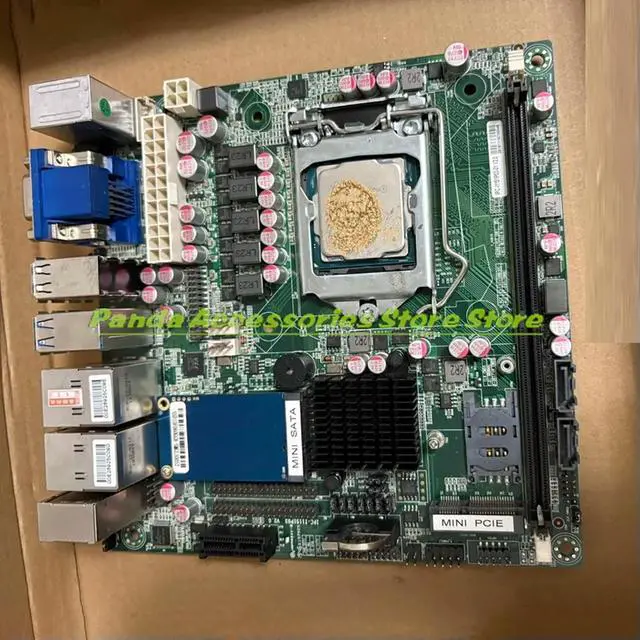 Alt view image 2 of 3 - IPC-1151P03-01 V2.0 ITX Industrial Control Motherboard 17cmx17cm IPC-1151P03-01