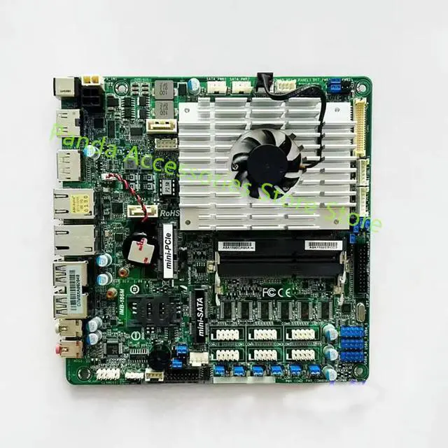 Alt view image 2 of 3 - Quad-core I5-4300U Mini-ITX with LVDS iIndustrial Controller Cash Register Board 17*17 IMB-186M
