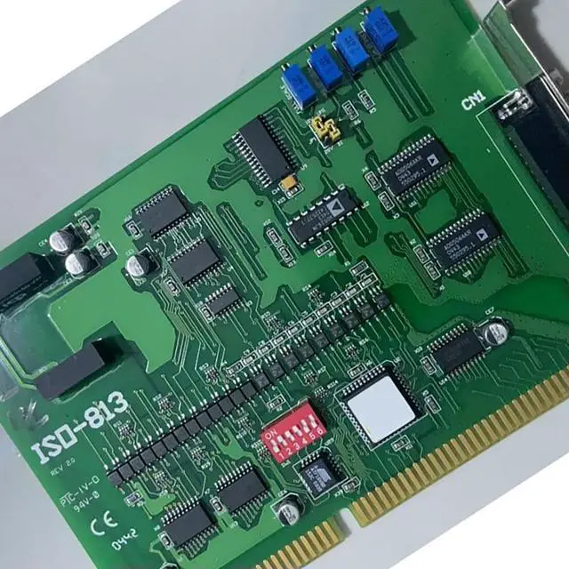 Main image of ISO-813 32-bit sampling rate 10KS/s Single-ended Analog Input Card