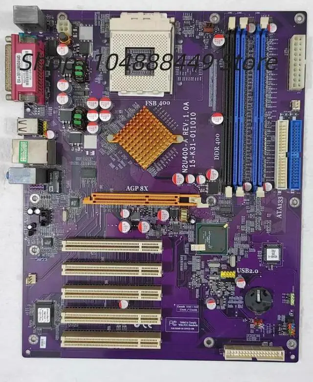 Main image of N2U400-A 15-K31-011010 industrial control motherboard