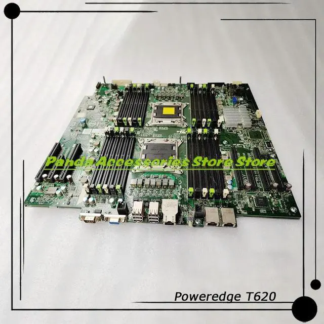 Alt view image 2 of 3 - Job MX4YF 658N7 3GCPM F5XM3 2CD1V 0T5TFW 0658N7 PowerEdge T620 LGA2011 DDR3 Mainboard Fully Tested