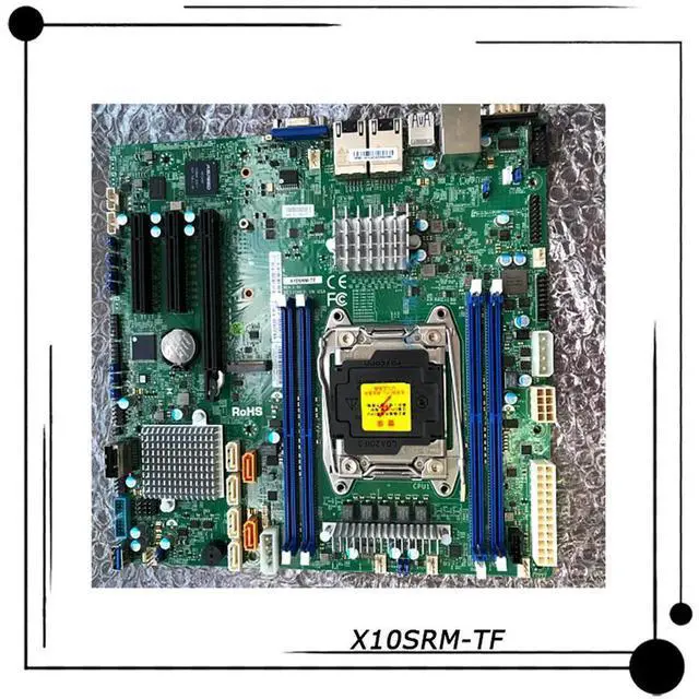 Main image of X10SRM-TF For LGA2011 Server Motherboard C612 Dual Gigabit Support E5-2600/1600 v4 / v3 Dual 10GBase-T LAN Ports