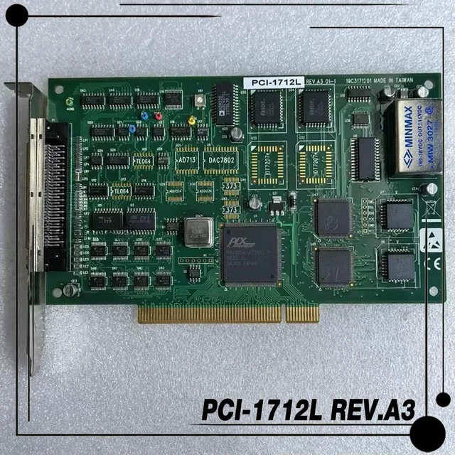 Alt view image 2 of 3 - For Advantech 12 bit high-speed multifunctional data acquisition card PCI-1712 PCI-1712L REV.A3