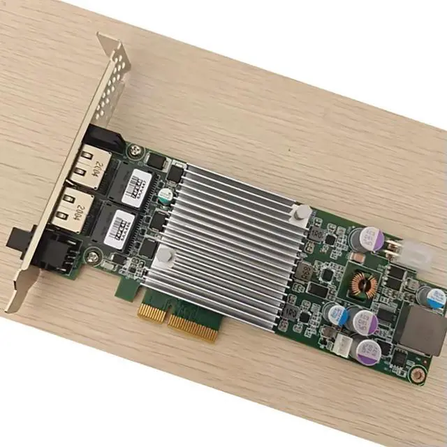 Alt view image 3 of 3 - PCIE-1182 PCIE-10GTX2-POE network card industrial computer network card