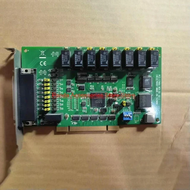 Alt view image 3 of 3 - Stable Performance PCI-1760U REV.B1 For Advantech 8-channel Relay IDI Counter PCI-1760U-BE Data Acquisition Card PCI-1760U