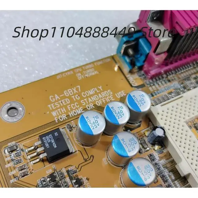 Alt view image 2 of 3 - GA-6BX7 industrial control motherboard