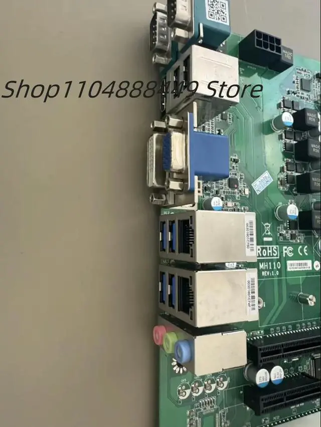 Alt view image 2 of 2 - MH110 REV:1.0 Industrial motherboard