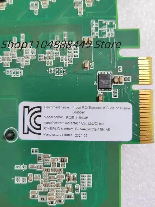 Alt view image 3 of 3 - PCIE-1154-AE PCIE-1154 Image acquisition card