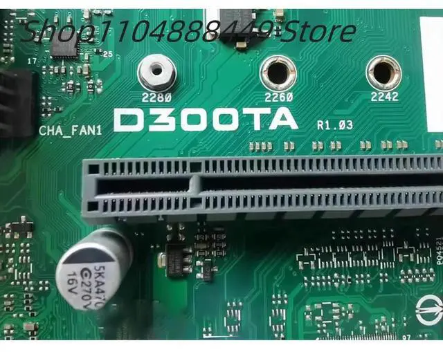 Alt view image 2 of 3 - D300TA motherboard H410 DDR4 generation 1200 pins