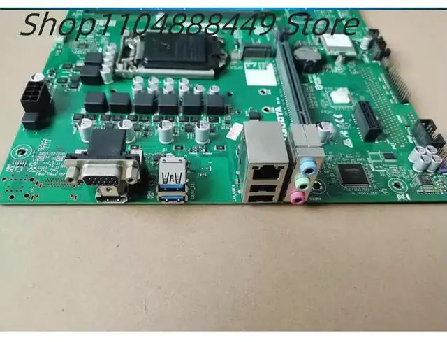 Alt view image 3 of 3 - D300TA motherboard H410 DDR4 generation 1200 pins