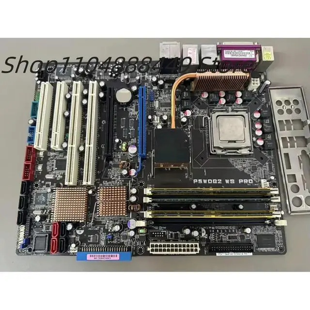Alt view image 2 of 2 - P5WDG2 WS PRO REV 1.04G Industrial control motherboard