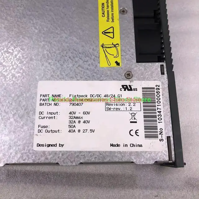 Alt view image 3 of 3 - For ELT27.5V 40A Power Module Flatpack DC-DC 48/24 G1 241114.503
