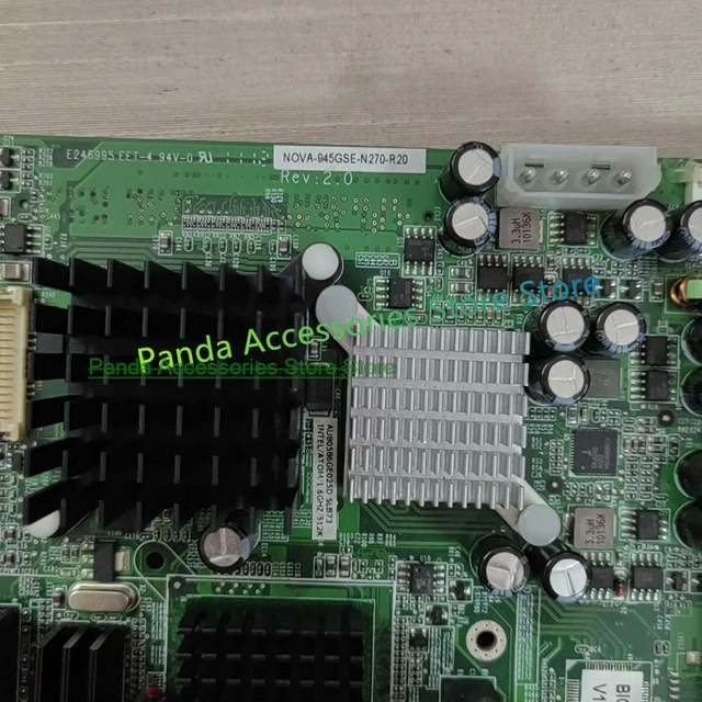 Main image of Industrial Control Motherboard For IEI NOVA-945GSE-N270-R20 Rev:2.0