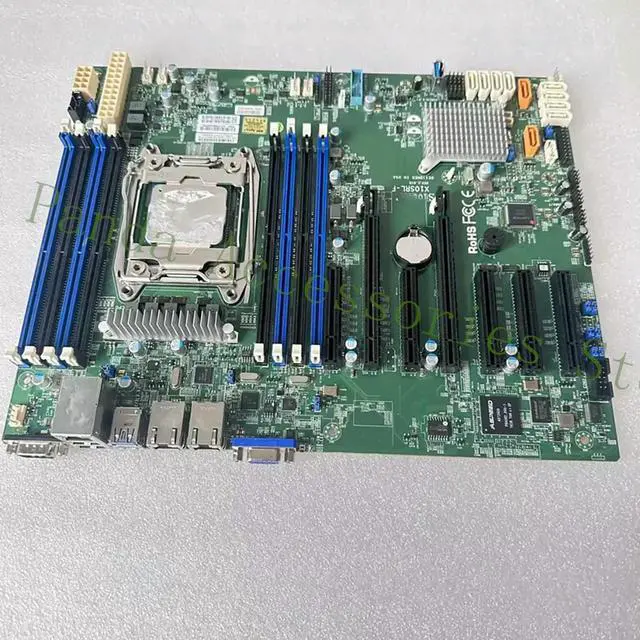 Alt view image 3 of 3 - X10SRL-F single channel X99 server motherboard C612 chipset with 8 DDR4 memory slots