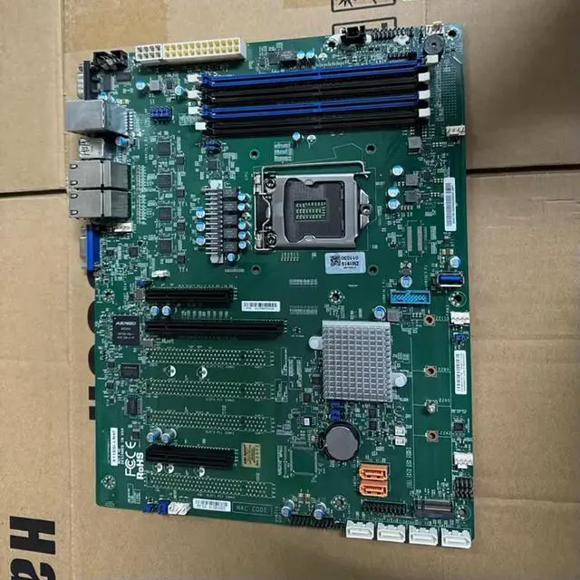 Alt view image 3 of 3 - X11SSi-LN4F For Single C236 Four Gigabit Network NAS Server Motherboard Single Socket LGA-1151