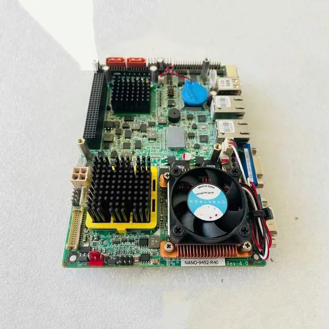 Alt view image 3 of 3 - Industrial Equipment Motherboard NANO-9452-R40 Rev:4.0