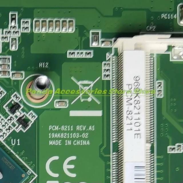 Alt view image 3 of 3 - Easy Instal 19AK821103-02 Industrial Control Integrated Computer Motherboard PCM-8211 REV.A1