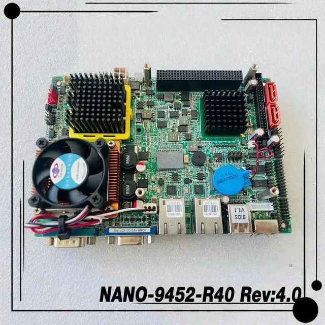Alt view image 2 of 3 - Industrial Equipment Motherboard NANO-9452-R40 Rev:4.0