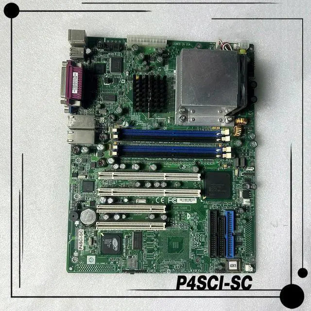 Alt view image 2 of 3 - For Device Motherboard Dual Network Ports P4SCI-SC