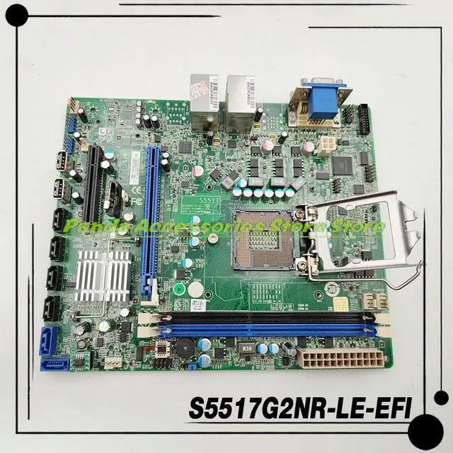 Alt view image 3 of 3 - Server Motherboard C60 C70 Fiery E200-05 S5517G2NR-LE-EFI S5517