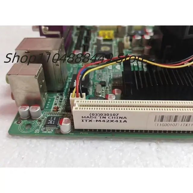 Alt view image 2 of 3 - ITX-M42X41A IP10X1 VER:1.1 Industrial equipment motherboard