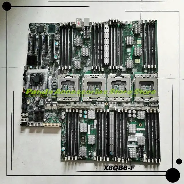 Alt view image 3 of 3 - Server Workstation Motherboard For X8QB6-F