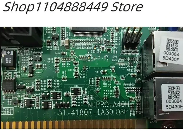 Alt view image 3 of 3 - NuPRO-A40H 51-41807-1A30-OSP H61 Industrial control motherboard
