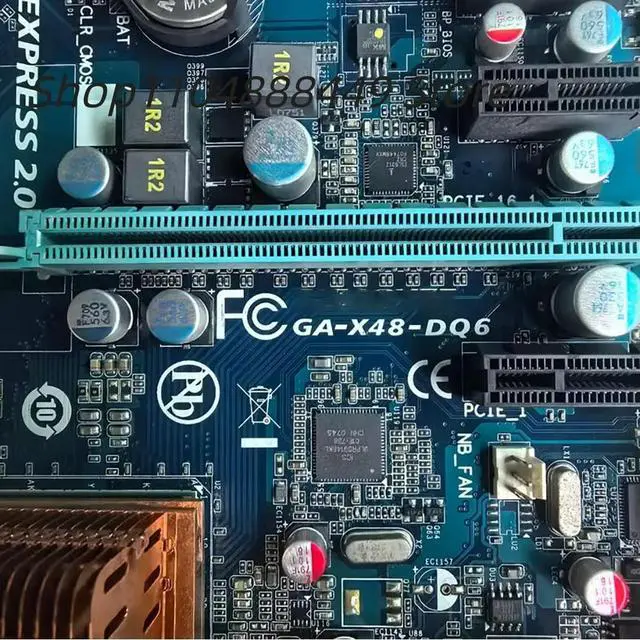 Alt view image 3 of 3 - GA-X48-DQ6 motherboard