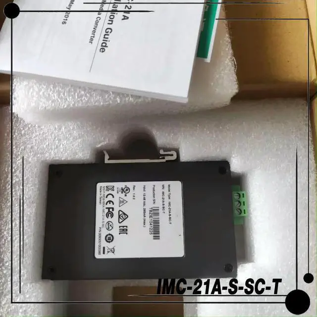 Alt view image 2 of 3 - For MOXA Wide Temperature Converter IMC-21A-S-SC-T