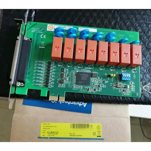 Alt view image 3 of 3 - 8-Channel Relay Isolated Digital Input Card Motion Control Card For Advantech Capture Card PCIE-1761H