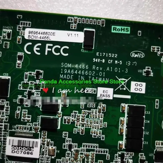 Main image of Industrial Control Motherboard SOM-4466 Rev.A1 01-3