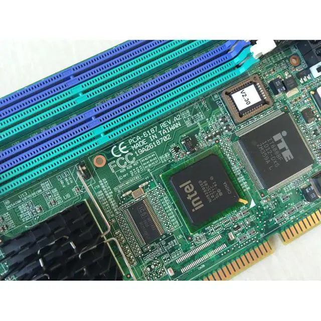 Alt view image 3 of 3 - PCA-6187G2 For Advantech Industrial Computer Motherboard PCA-6187 REV.A2