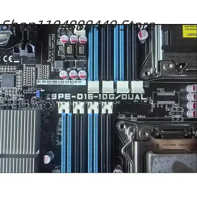 Alt view image 2 of 3 - Z9PE-D16-10G Z9PE-D16-10G/DUAL Dual 10 Gigabit Motherboard