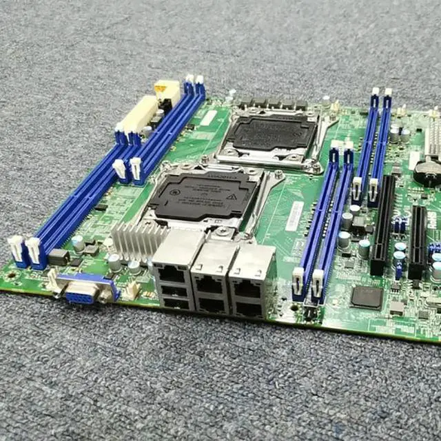 Alt view image 3 of 3 - X10DRL-LN4 For Server ATX Motherboard 2011 C612 Xeon E5-2600 v3/v4 Family Fully Tested Fast Ship